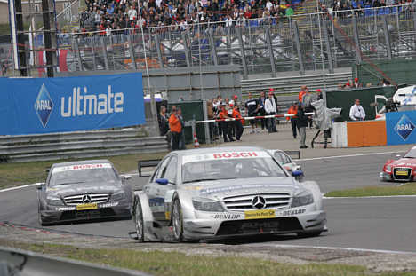 Bruno Spengler på 4. pladsen var hurtigste Mercedes Benz kører.